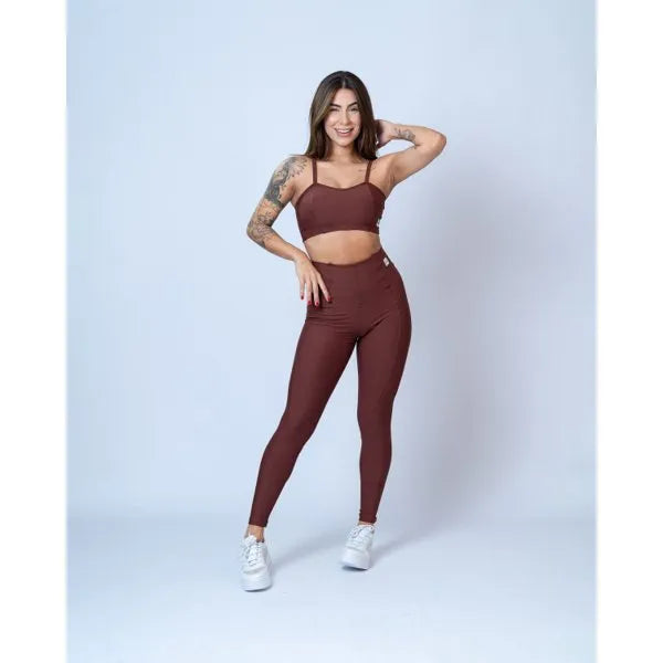 Calça Legging Fitness Classic - Estilo, Conforto e Performance em Cores Versáteis