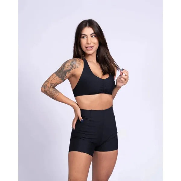 Top Fitness Nala Frente Única - Estilo e Desempenho em Cada Movimento